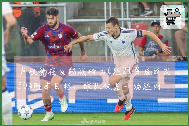 卢教练在快船战绩为6胜21负后设定50%胜率目标，球队仅差一场胜利